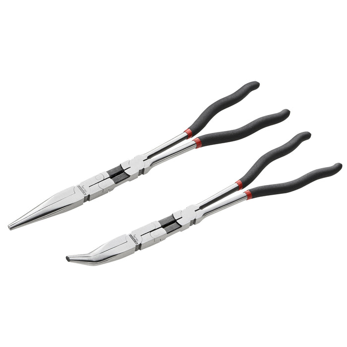 Jeu de 2 pinces extra longues à double articulation FACOM 185.2LPB