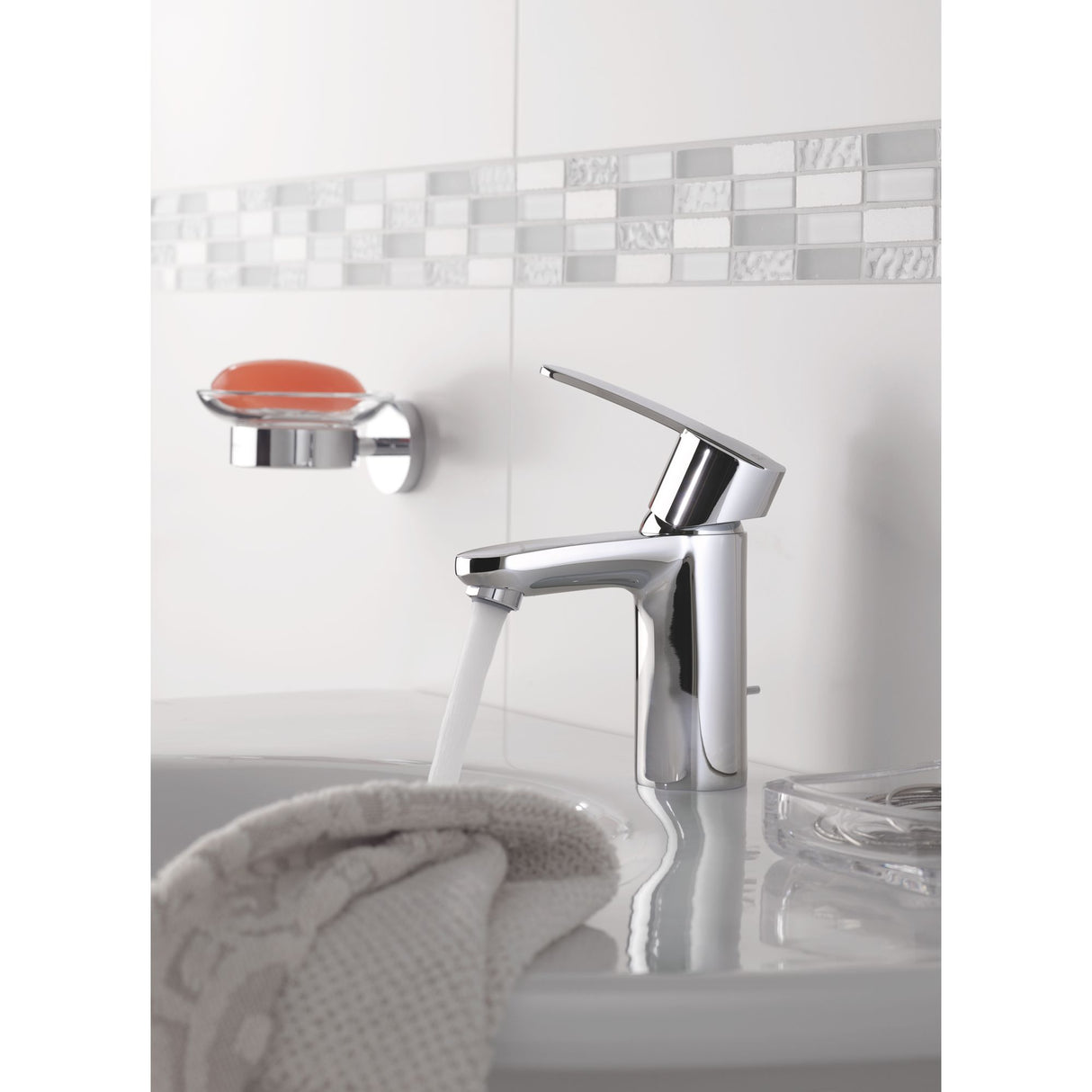GROHE Mitigeur de lavabo taille S Wave Cosmopolitan 23202000