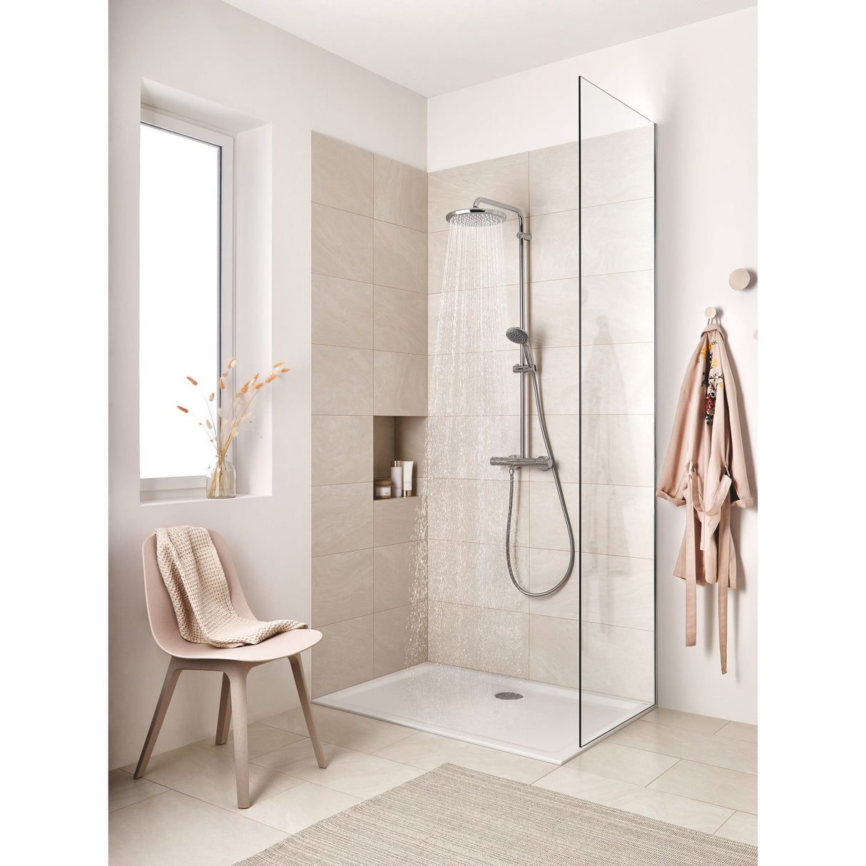 GROHE Douchette 2 jets Vitalio Start 100 27946000