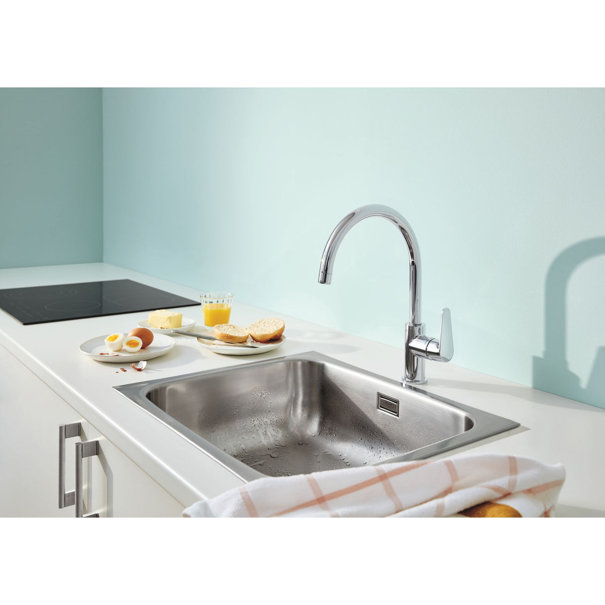 GROHE Mitigeur de cuisine Start Curve 31554001