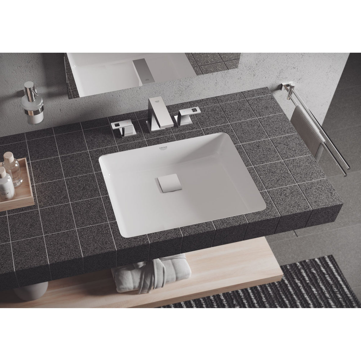 GROHE Vasque à encastrer Cube Ceramic 3948000H