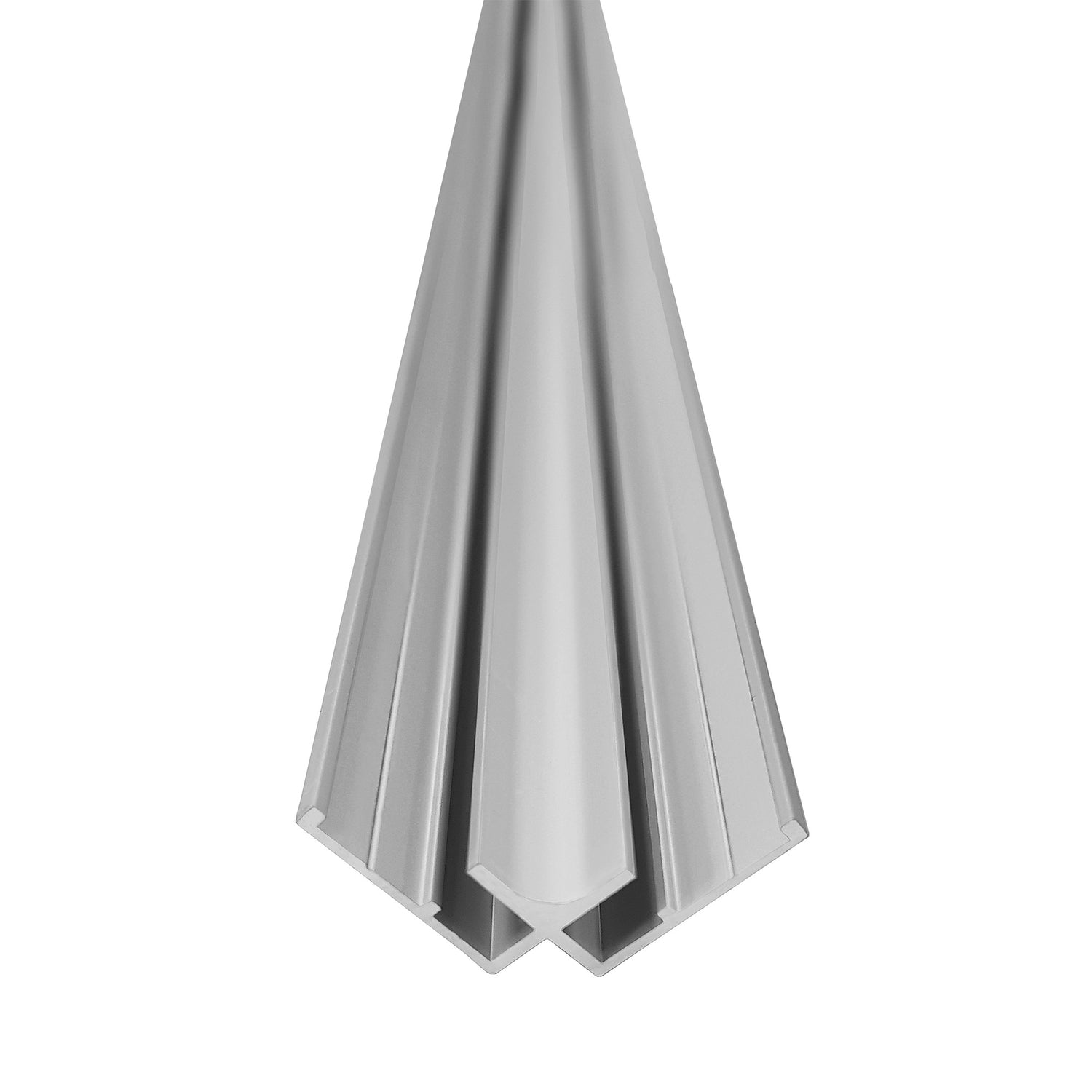 Profilé angle 90° intérieur 255 cm pour panneau VIPANEL 3 mm