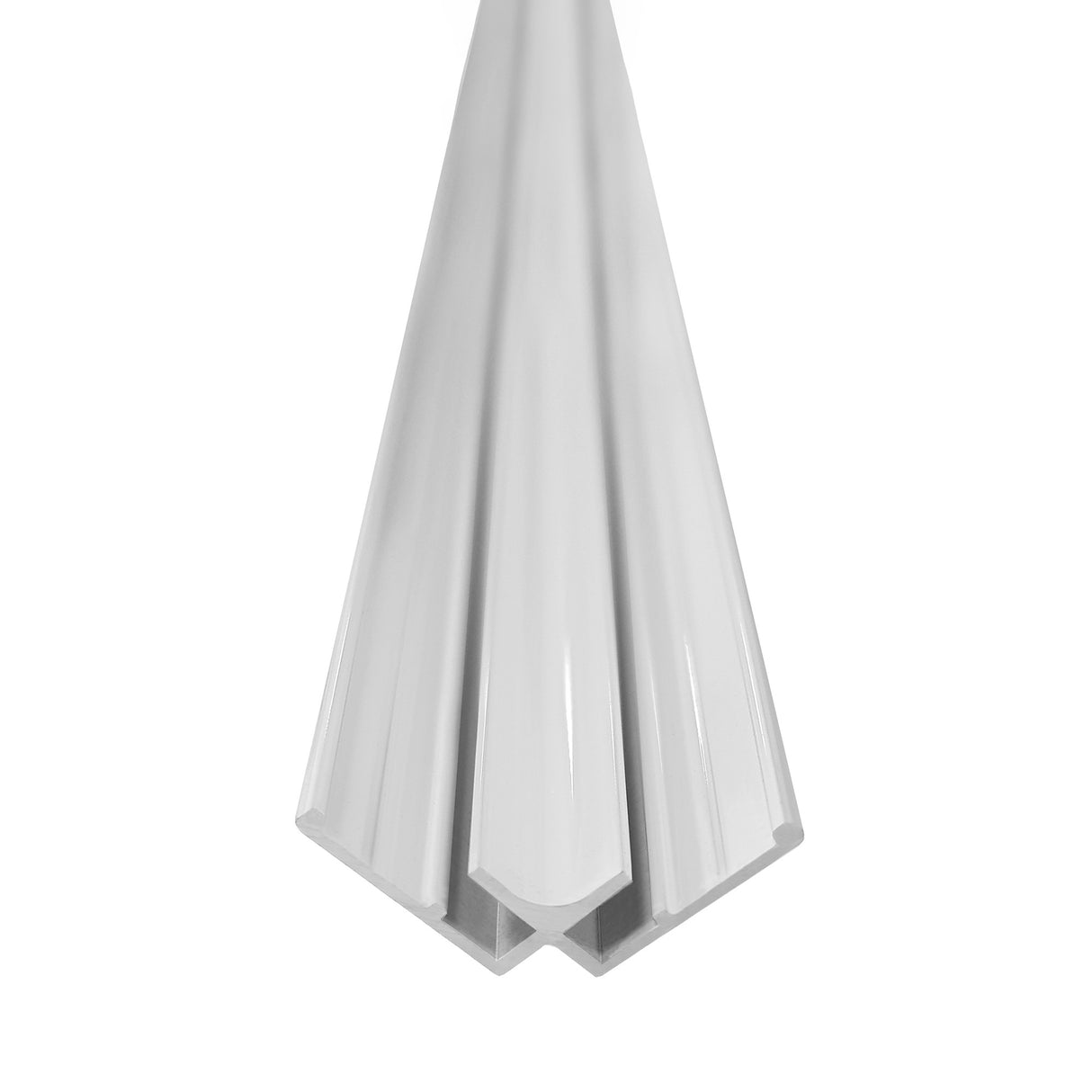 Profilé angle 90° intérieur 255 cm pour panneau VIPANEL 3 mm