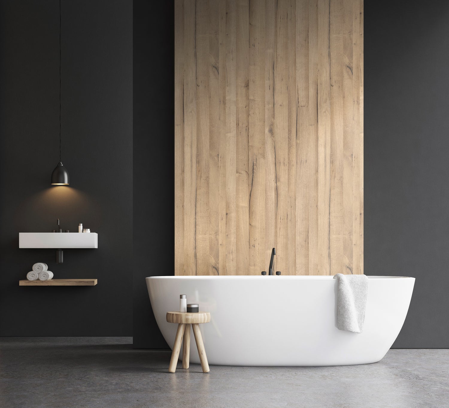 VIPANEL Panneau mural en alu-composite aspect bois coloris Erable finition mat perlée