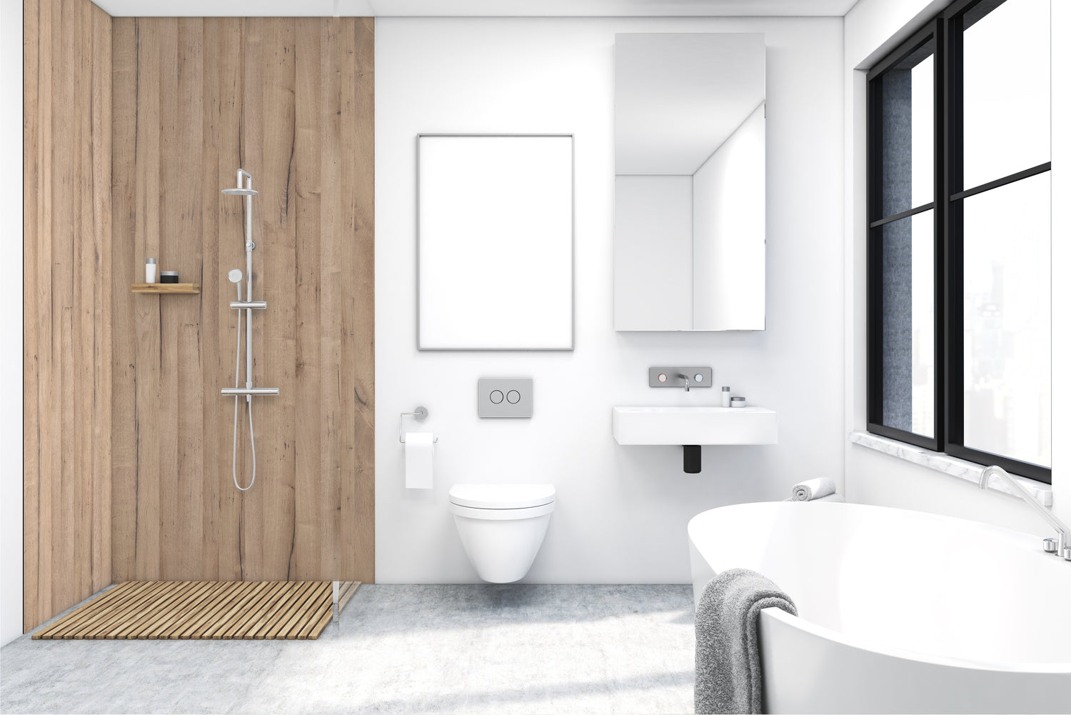 VIPANEL Panneau mural en alu-composite aspect bois coloris Erable finition mat perlée