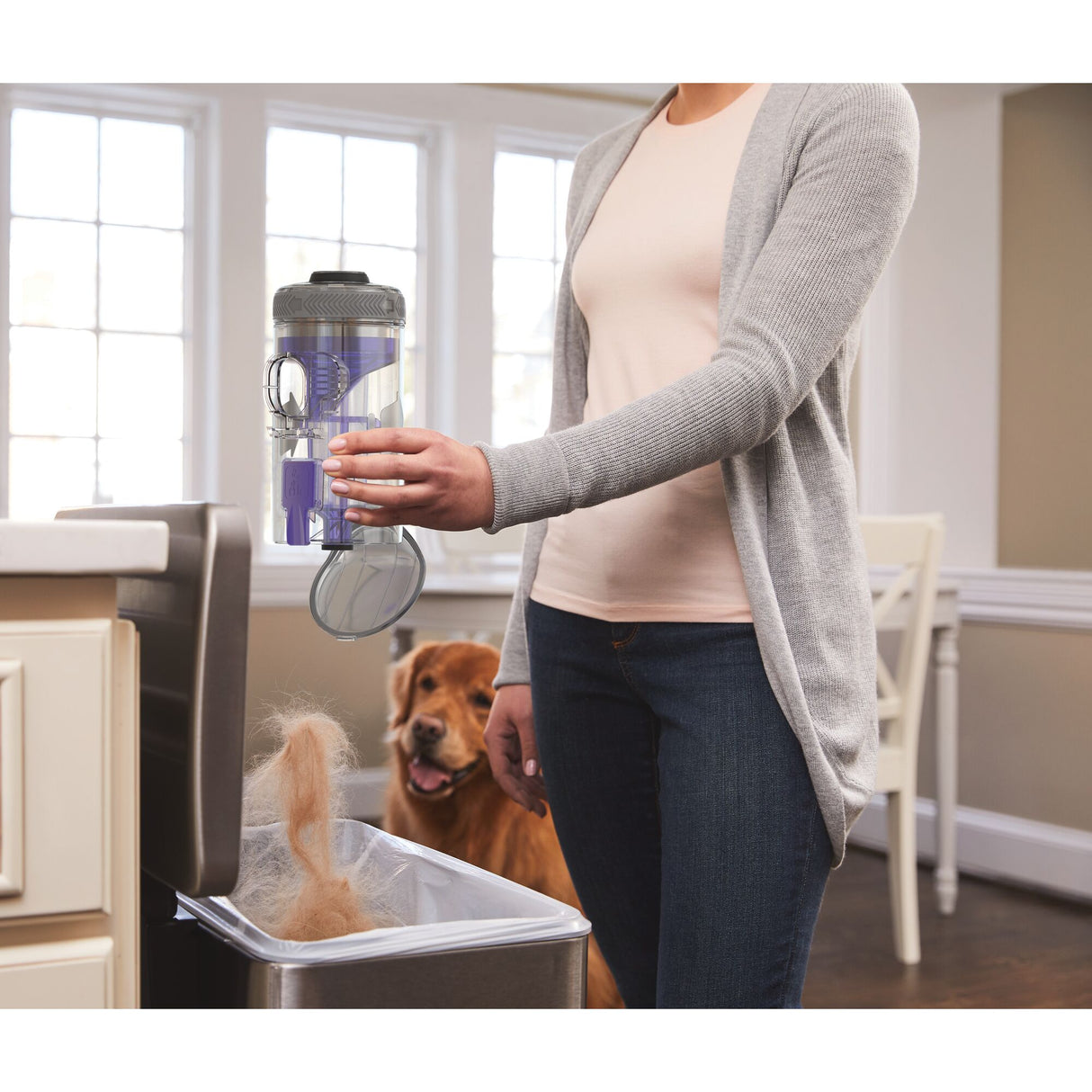 BLACK+DECKER Aspirateur balai Powerseries sans fil 36V BHFEV362DP-QW