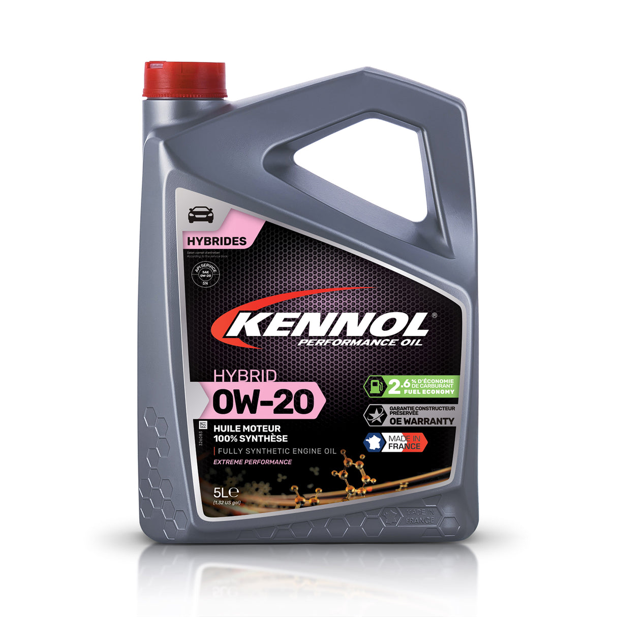 KENNOL Huile moteur HYBRID 0W-20