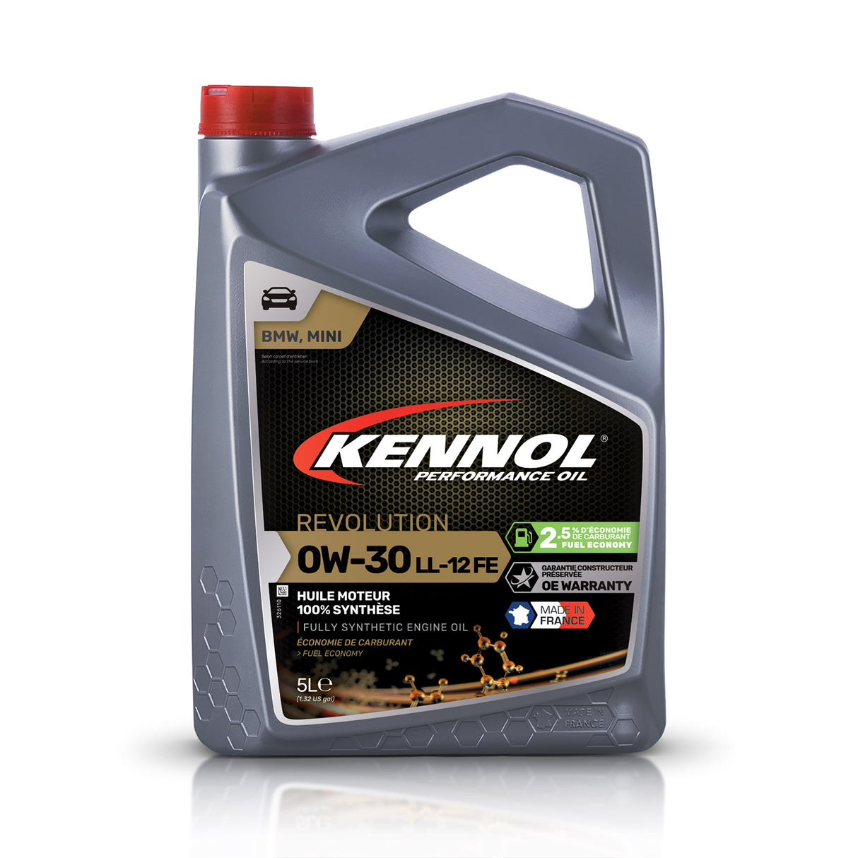 KENNOL Huile moteur REVOLUTION 0W-30 LL-12 FE