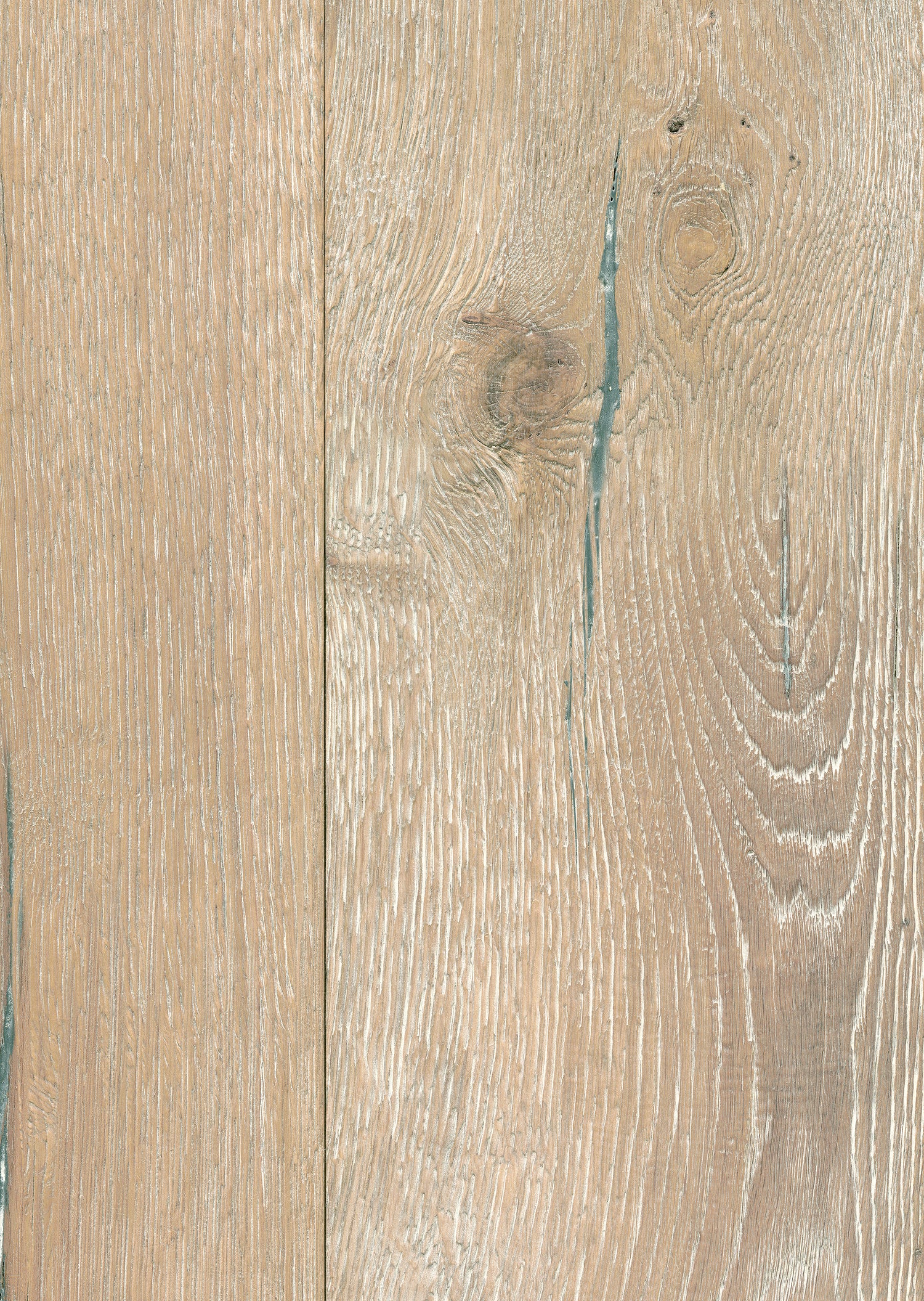 VIPANEL Panneau mural en alu-composite aspect bois coloris Chêne finition mat perlée