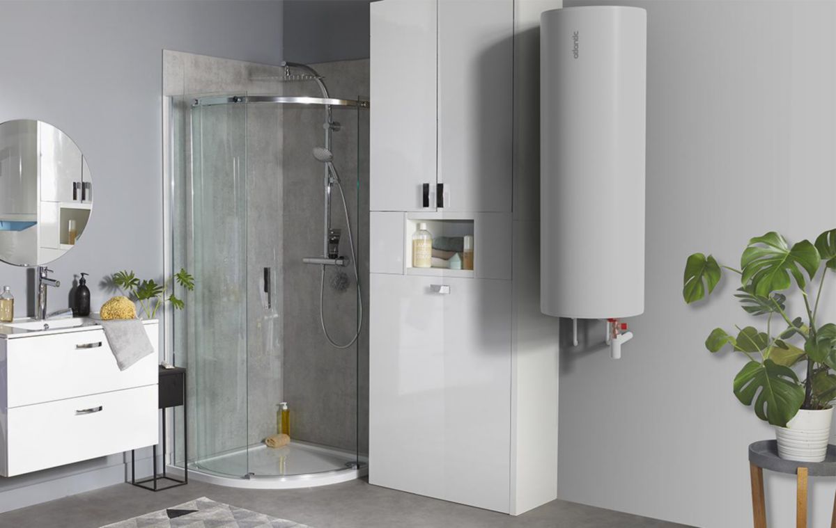 Chauffe-eau ATLANTIC ACI hybride Vertical mural mono ZENEO