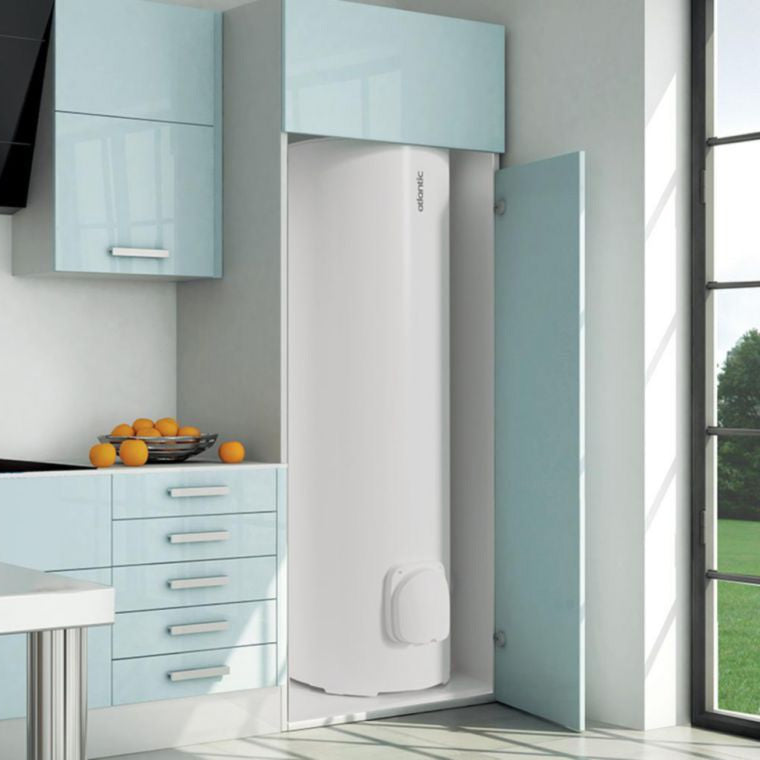 ATLANTIC Chauffe-eau Ø505 vertical mural mono BLINDE CHAUFFEO blanc