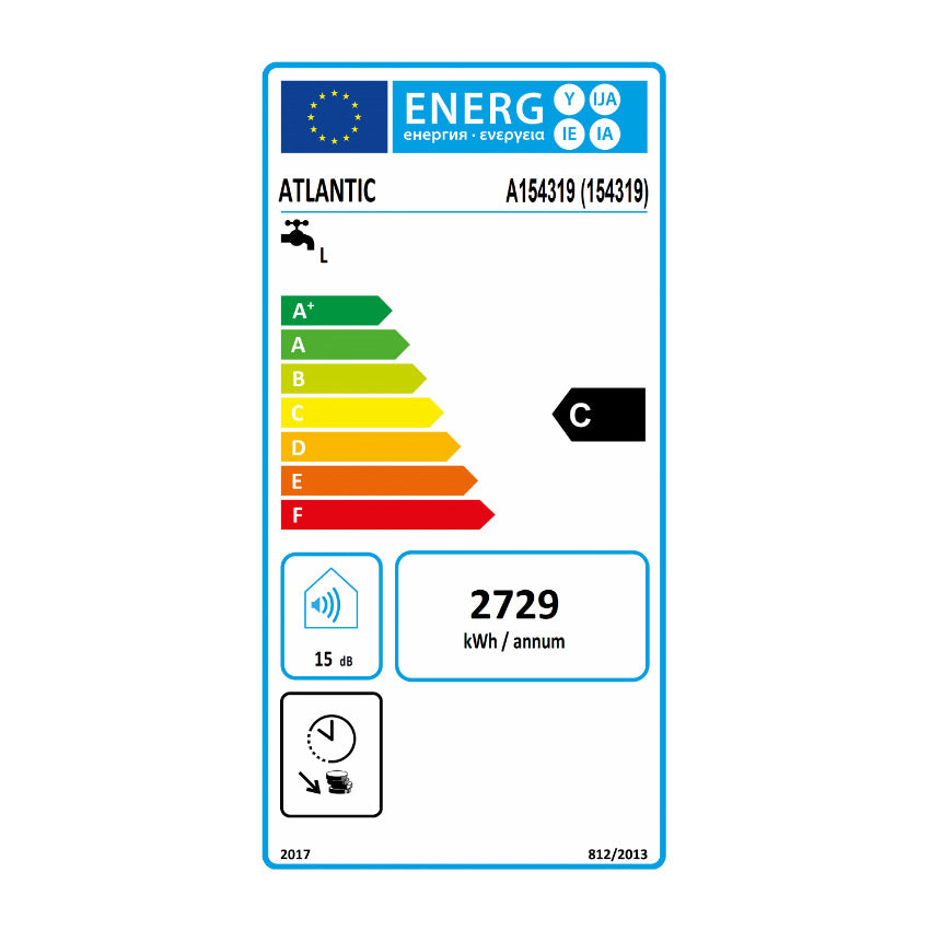 Chauffe-eau ATLANTIC ACI hybride Vertical sur socle mono ZENEO