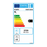 Chauffe-eau ATLANTIC ACI hybride Vertical sur socle mono ZENEO
