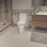 Broyeur Sanibest Pro SFA pour WC, adaptable, avec moteur puissant et système de broyage pour installations sanitaires.