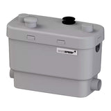 Pompe de relevage Sanispeed+ SFA, appareil compact pour le relevage des eaux usées, visible en action dans l'image.