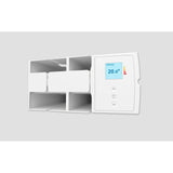 Radiateur électrique chaleur douce ACCESSIO Digital 2 horizontal blanc