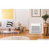 Radiateur ATLANTIC Rayonnant Digital Horizontal Blanc SOLIUS 750W - Mister PRO