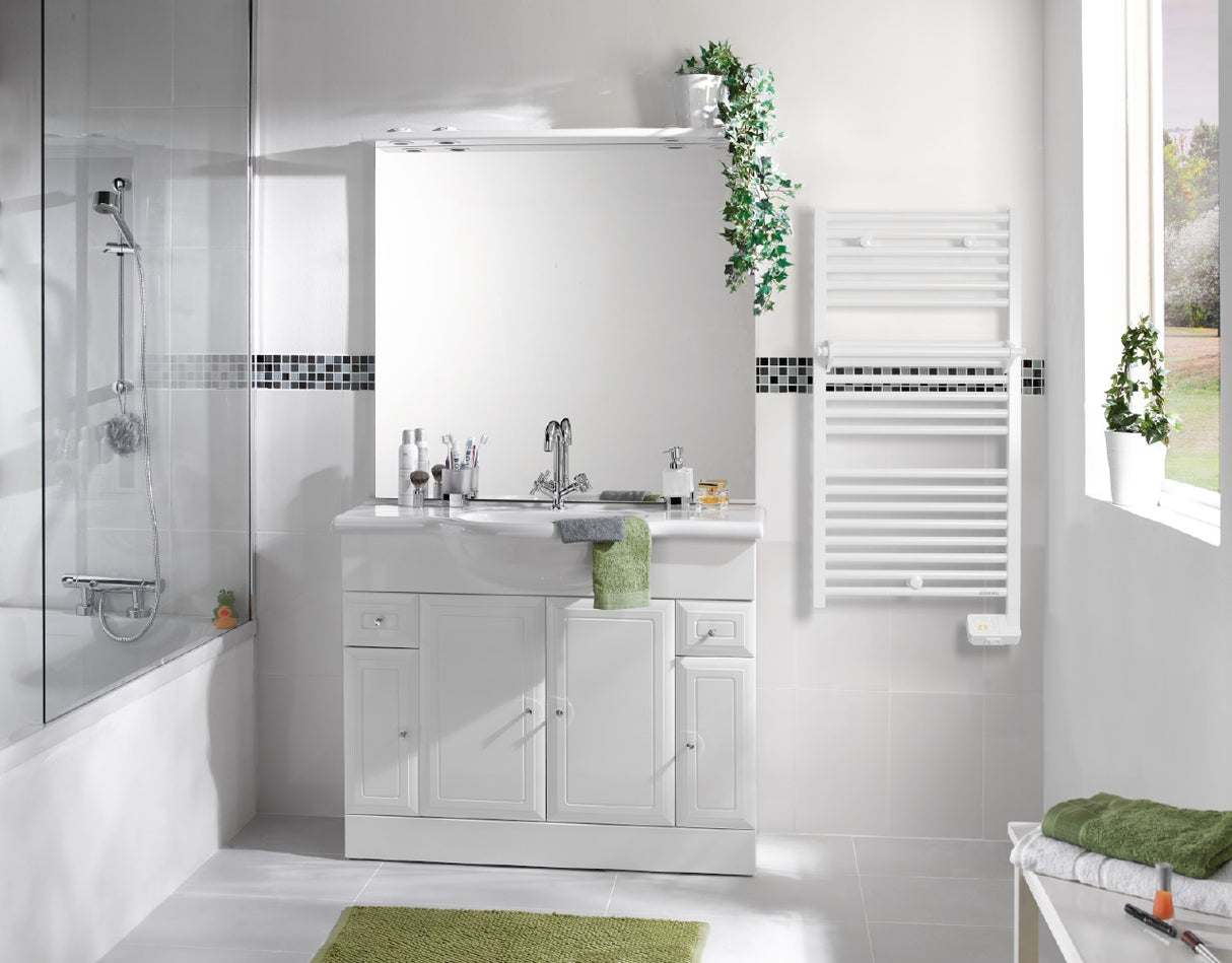 ATLANTIC Sèche-serviettes électrique 2012 digital blanc