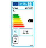 THERMOR Chauffe-eau ACI hybride vertical sur socle mono DURALIS blanc