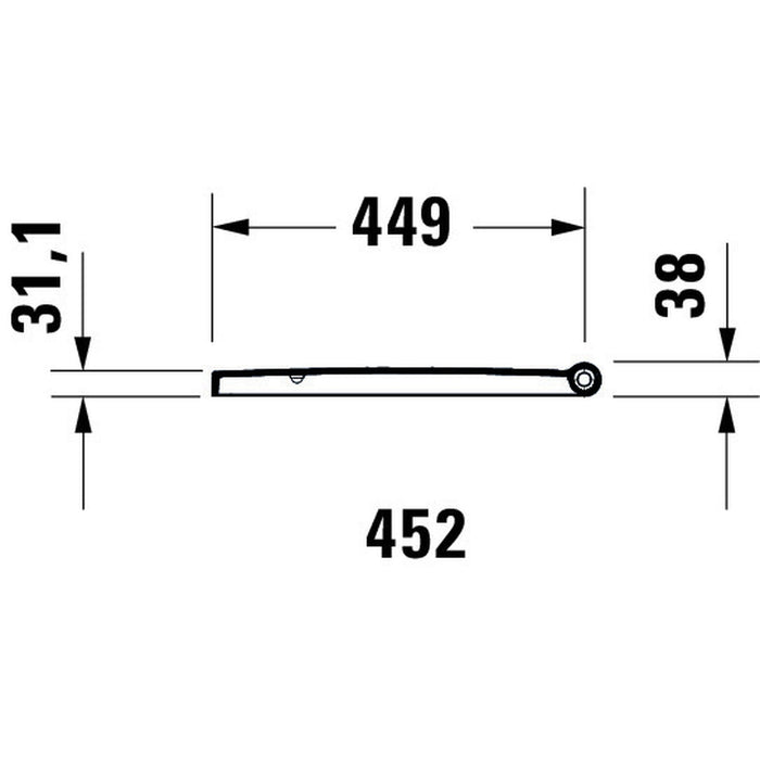 Duravit Vero Air Abattant WC Blanc 378x469x49 mm - 0022090000