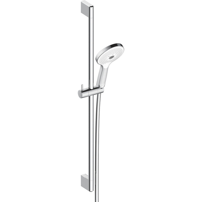 Duravit Set de douche, barre 700 mm, flexible, douchette 3 jets Click! diamètre 120 mm