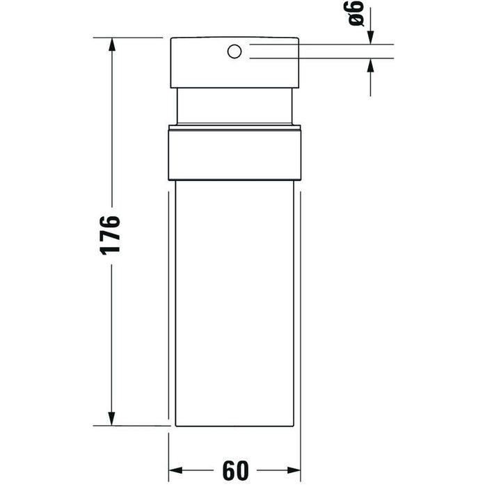 Duravit Starck T Distributeur de savon 60x126x176 mm - Design by Philippe Starck