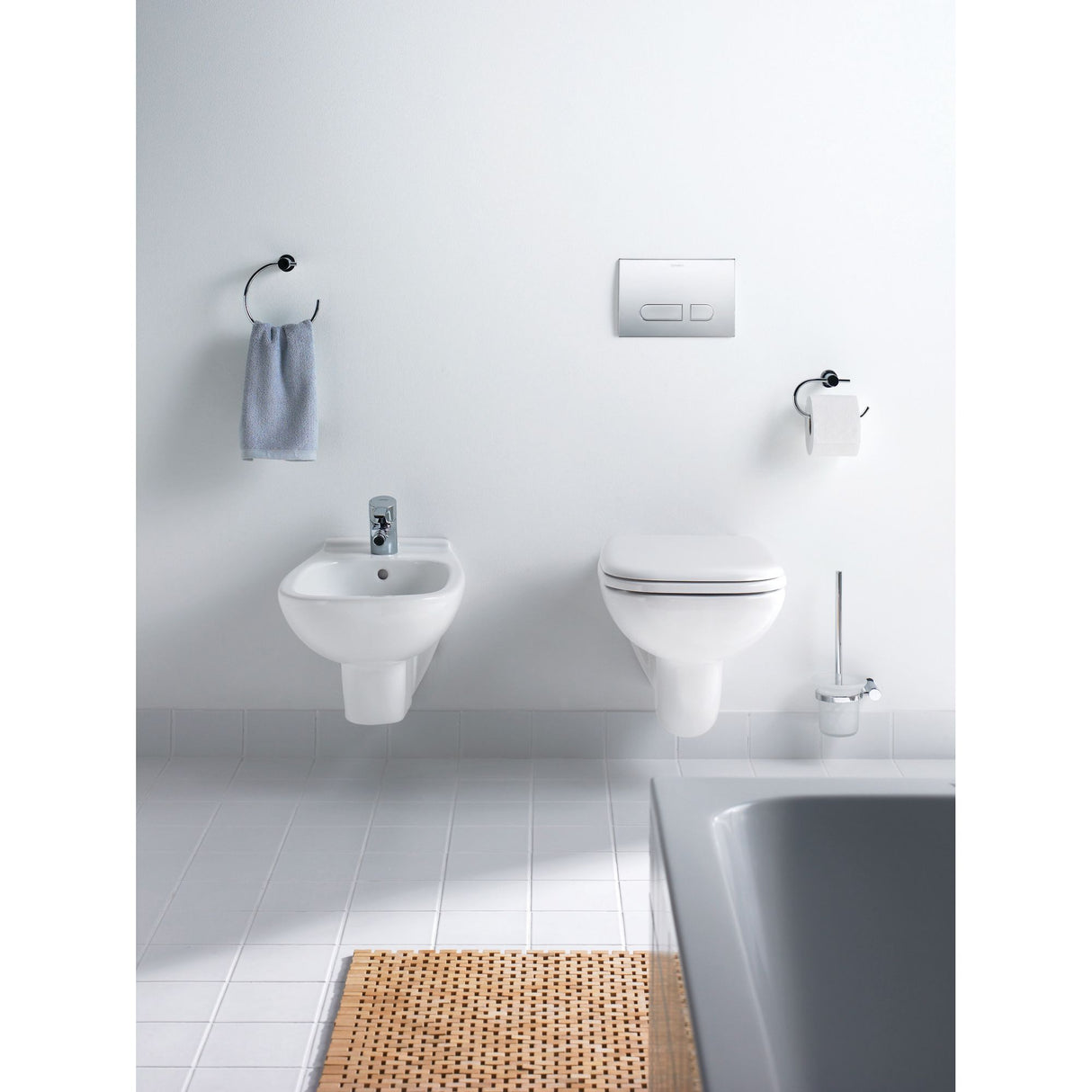 DURAVIT Porte-balai de WC D-Code 0099271000