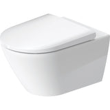 DURAVIT Pack WC suspendu avec abattant frein de chute et système de fixation D-Neo 45770900A1