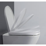 DURAVIT Pack WC suspendu avec abattant frein de chute et système de fixation D-Neo 45770900A1