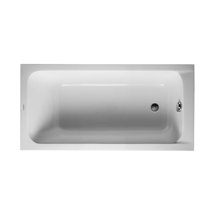 Duravit D-Code baignoire rectangulaire acrylique blanc