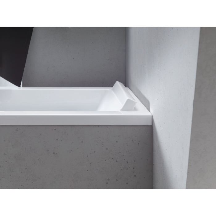 Duravit Starck Baignoire rectangulaire avec 2 dossier - Acrylique blanc - Design by Philippe Starck