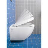 VILLEROY & BOCH Abattant amovible et fermeture amortie ViCare 9M67S1T1