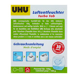 UHU Air Max ambiance - Recharge absorbeur d'humidité très rapide et efficace, blanc, 2 recharges tab 100g très puissante incluse