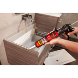 UHU Power Pistol - Pistolet à cartouche, anti-goutte, durable et robuste, adaptable à toutes les cartouches de colle et mastic