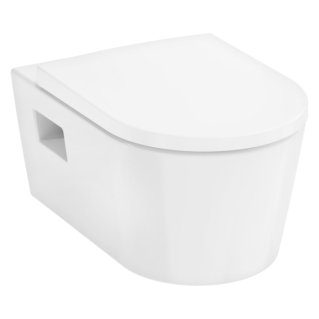 HANSGROHE WC suspendue EluPura Original S sans bride avec abattant amovible et frein de chute 60288450