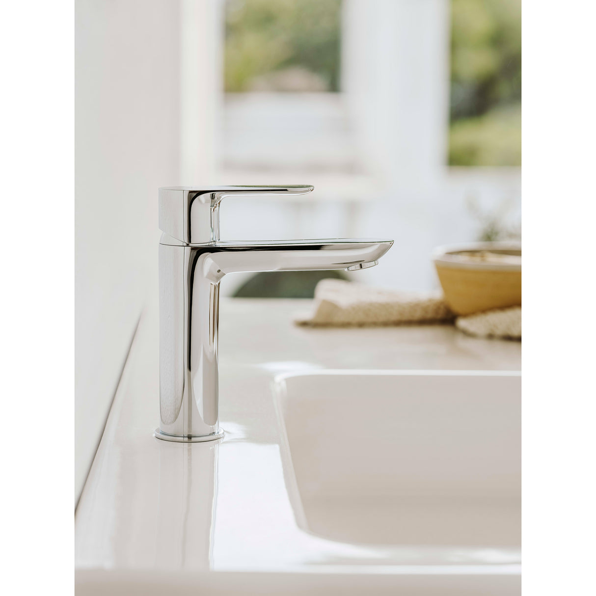ROCA Mitigeur de lavabo taille S avec vidage Cala