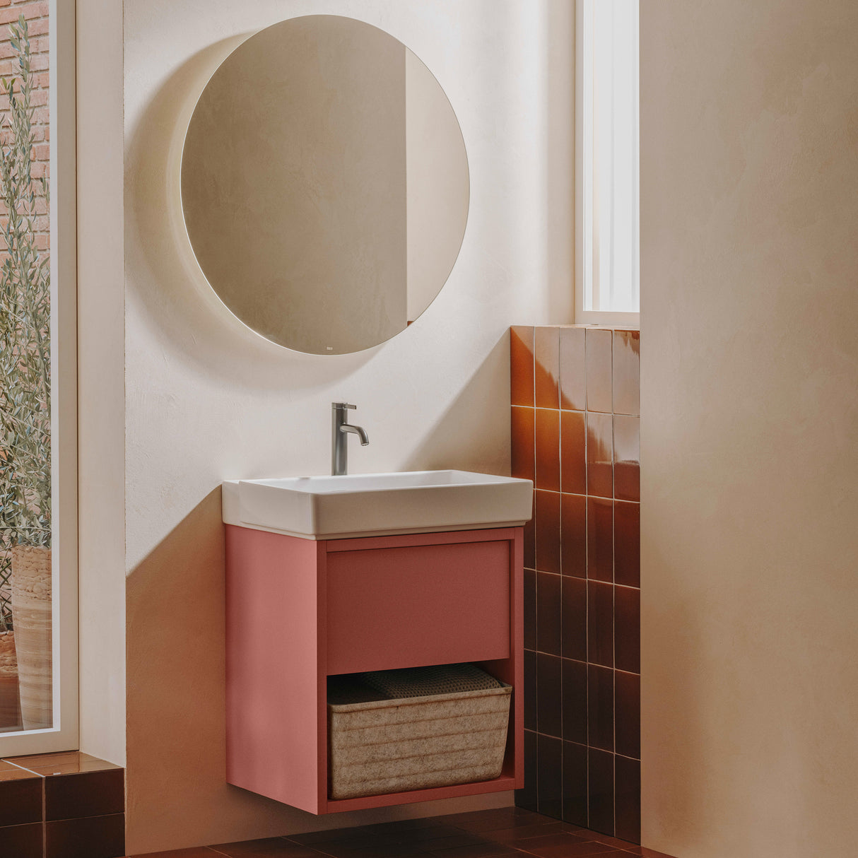ROCA Mitigeur de lavabo avec vidage clic-clac Ona