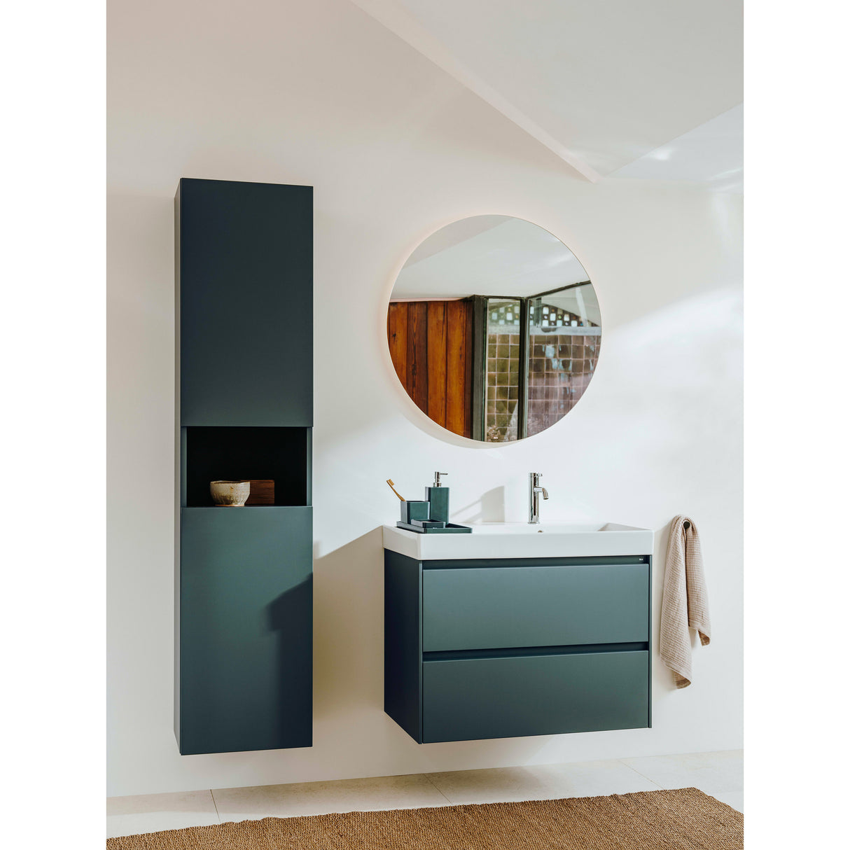 ROCA Mitigeur de lavabo avec vidage clic-clac Ona