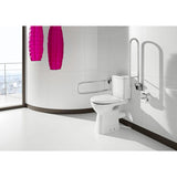 ROCA Pack WC PMR surélevé avec réservoir et abattant Access A349239000