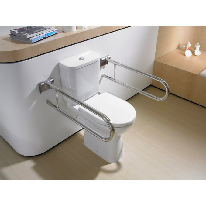 ROCA Pack WC PMR surélevé avec réservoir et abattant Access A349239000