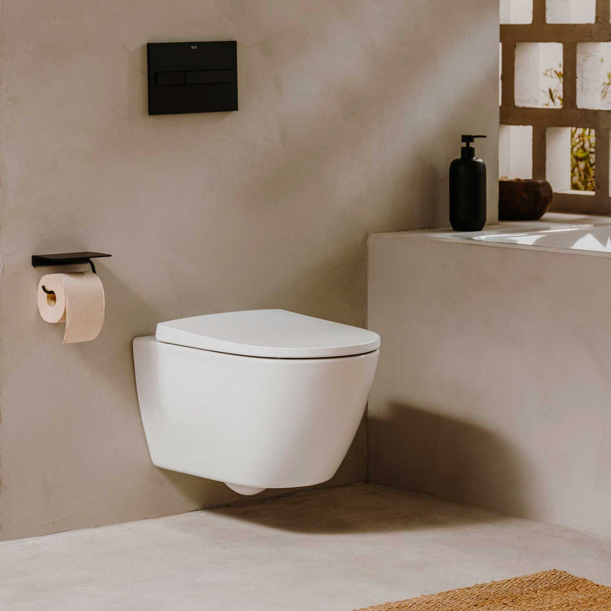 ROCA Cuvette WC suspendue sans bride Ona A346687000