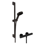 HANSGROHE Set de douche 105 3 jets Pulsify Select S EcoSmart avec barre, flexible et thermostatique Ecostat Fine C3