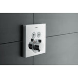 HANSGROHE Set de finition pour mitigeur thermostatique ShowerSelect encastré 15763000
