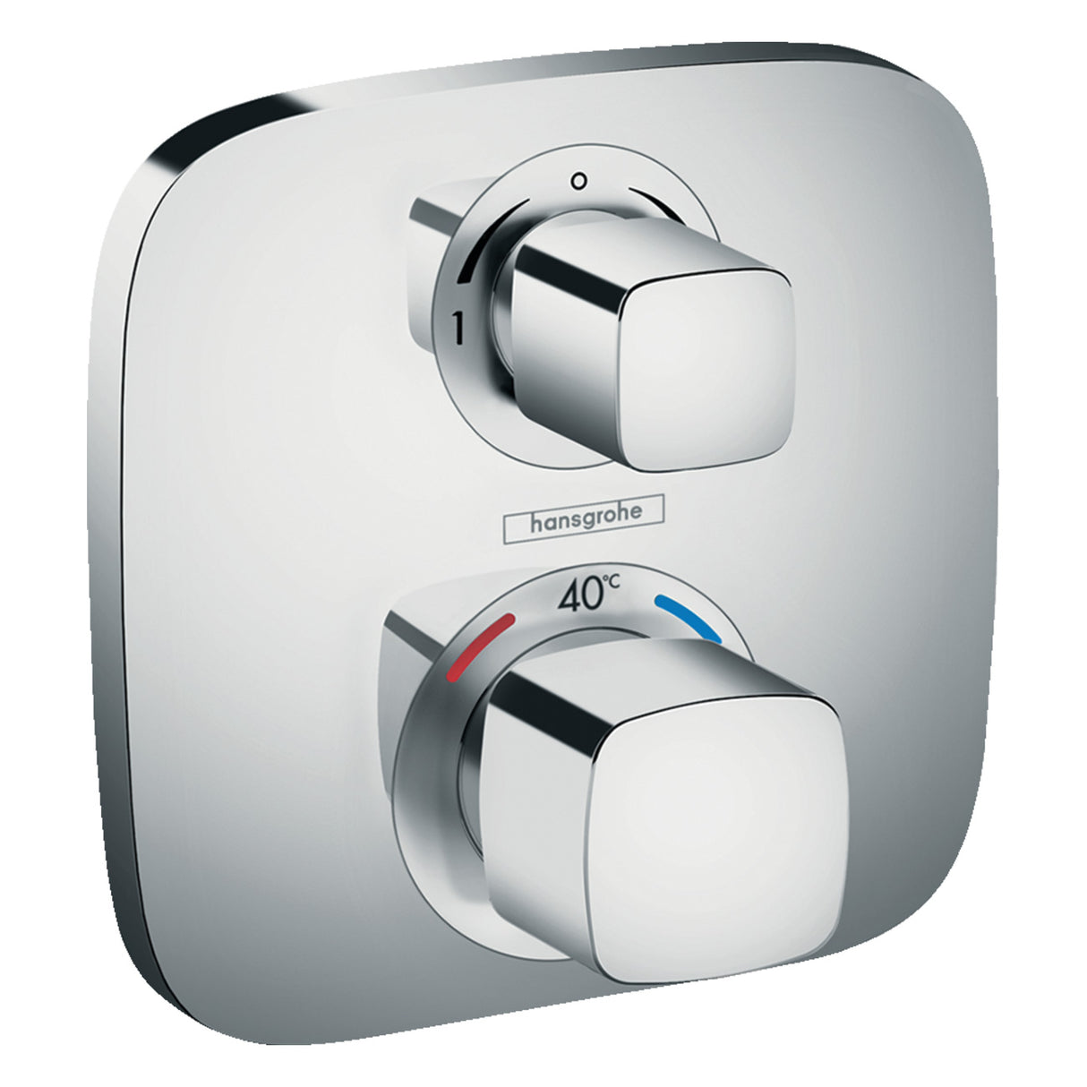 HANSGROHE Set de finition pour mitigeur thermostatique E encastré 15708000