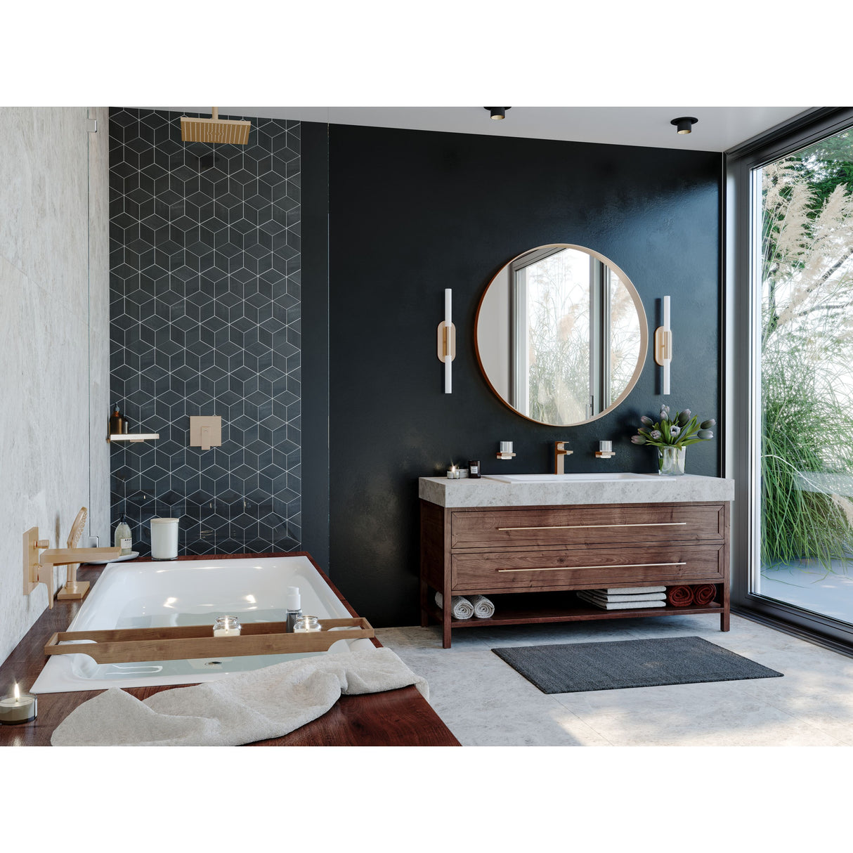 HANSGROHE Tablette d'angle AddStoris