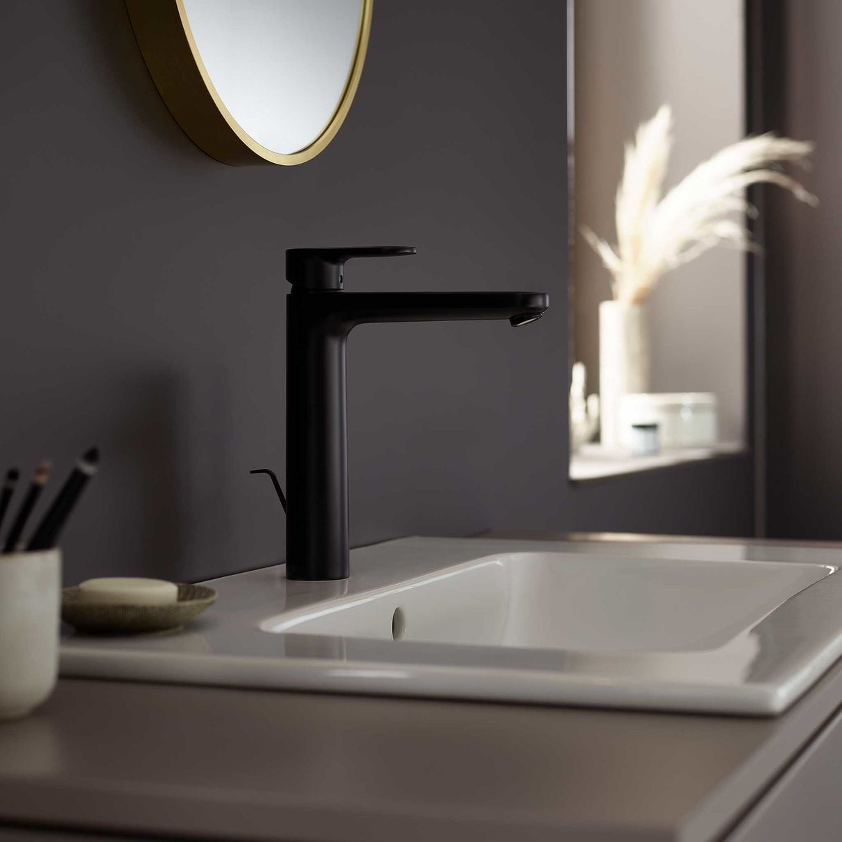 HANSGROHE Mitigeur de lavabo 190 Vernis Blend avec tirette et vidage