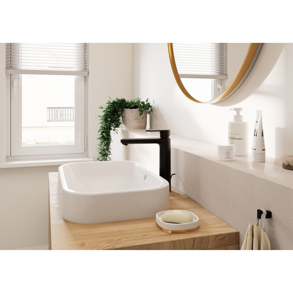 HANSGROHE Mitigeur de lavabo 190 Vernis Blend avec tirette et vidage