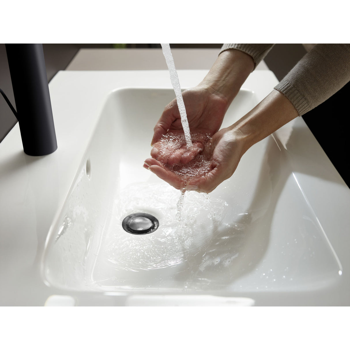 HANSGROHE Mitigeur de lavabo 190 Vernis Blend avec tirette et vidage