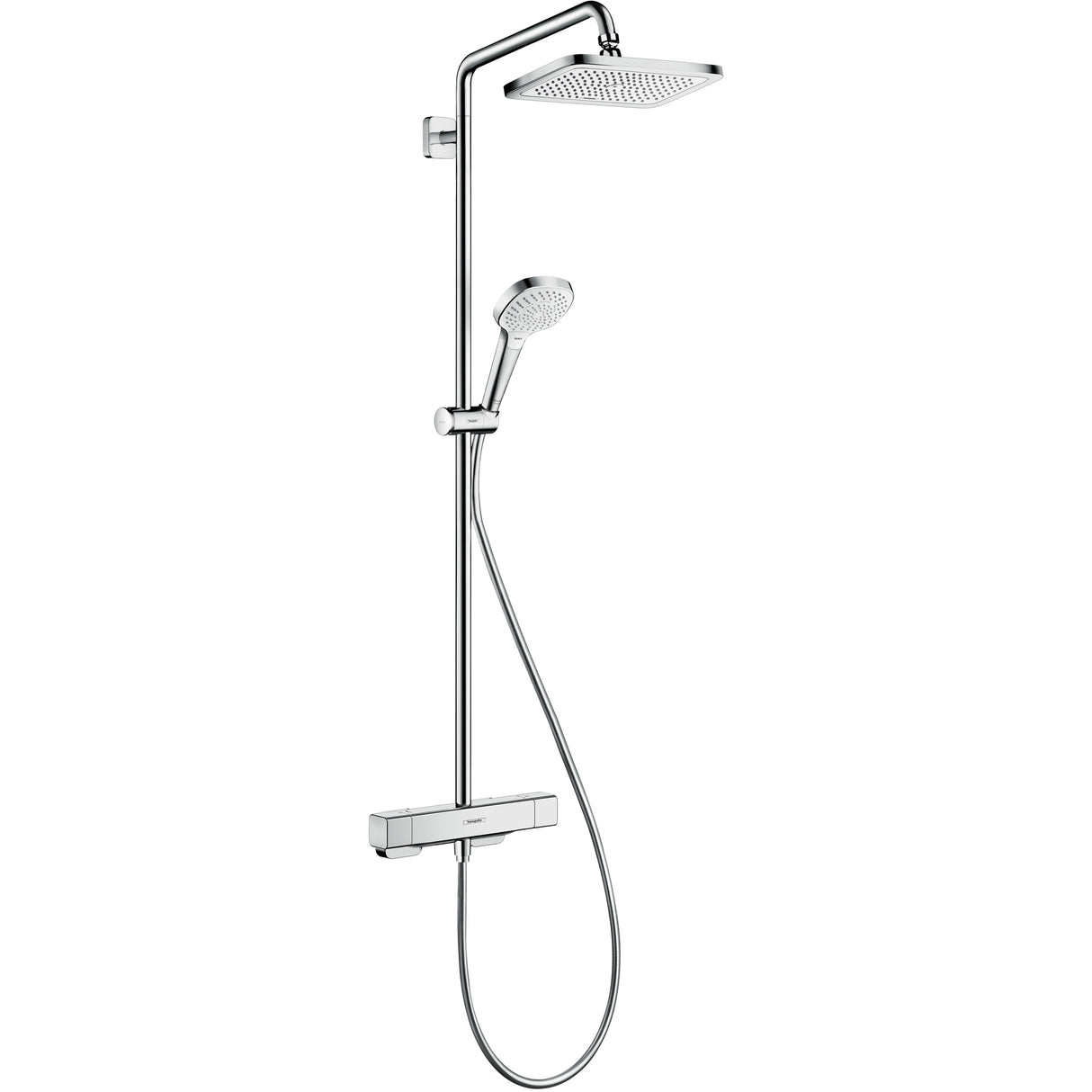 HANSGROHE Colonne de douche 280 1 jet Croma Select E Ecosmart avec mitigeur thermostatique 27660000