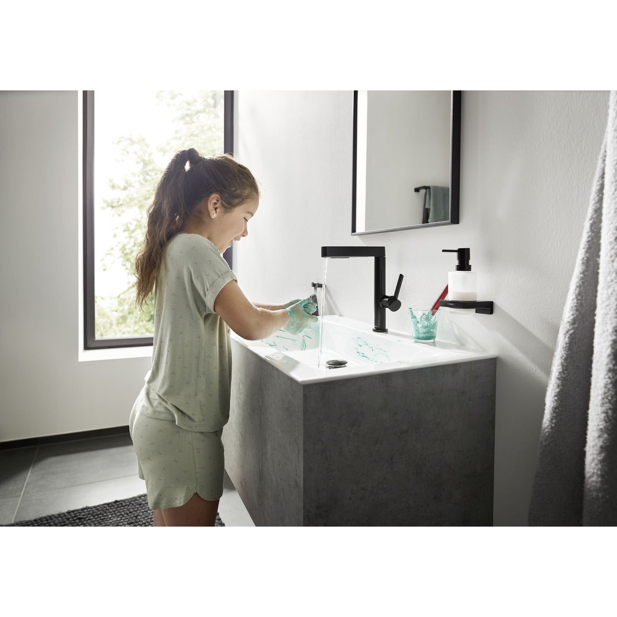 HANSGROHE Distributeur de savon liquide AddStoris